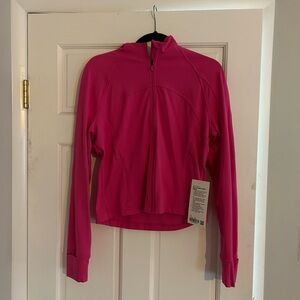 NWT Lululemon Nulu Cropped Define Jacket - Sonic Pink